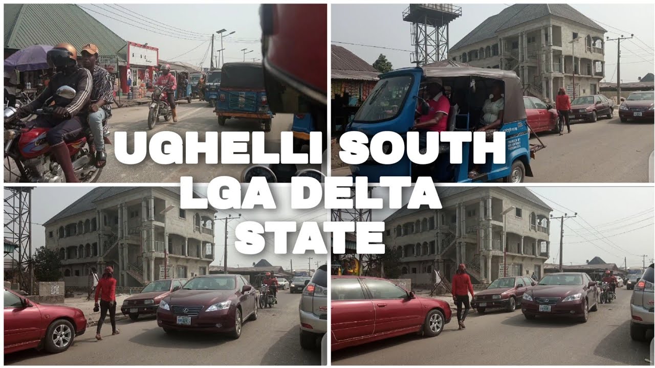 TOUR OF UGHELLI MAIN MARKET TO AFISERE JUNCTION// TOUR OF UGHELLI NORTH LOCAL GOVERNMENT AREA