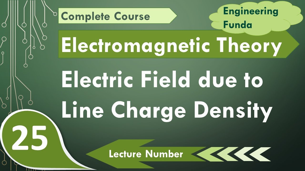 Electric Field due to Line Charge Distribution Explained | Electrostatics | Electromagnetics Theory