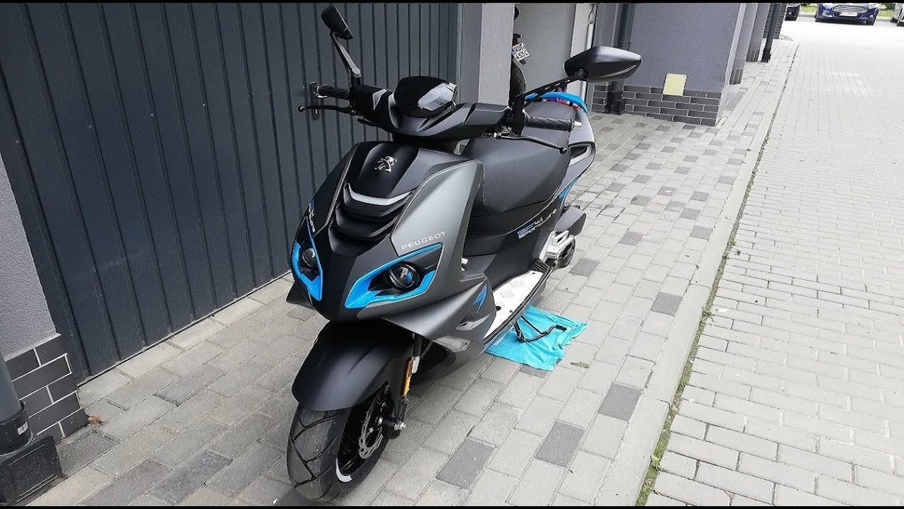 Mój Nowy Skuter #5 Peugeot SpeedFight 4 Mad Grey Edycja Limitowana 2020 Montaż Uchwytu Na Telefon