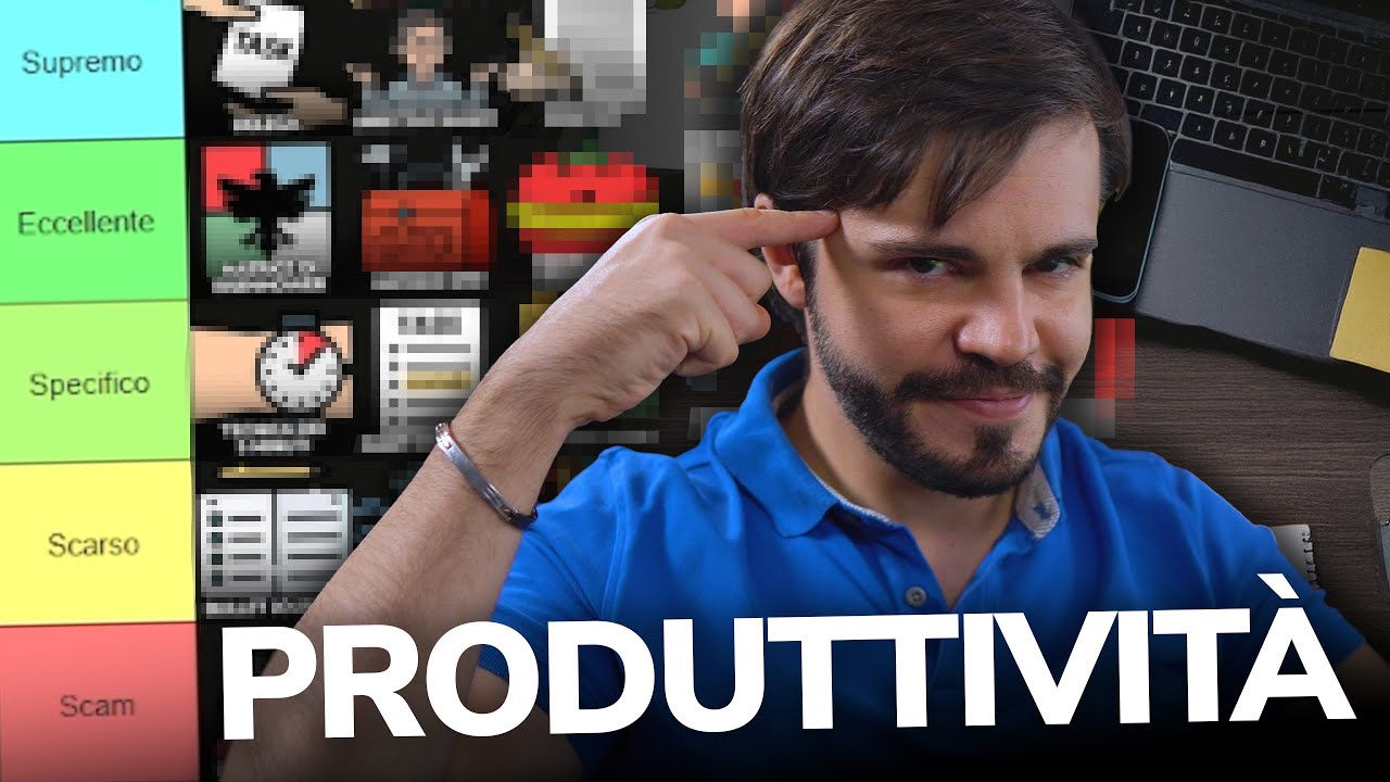 Tier list PRODUTTIVIT&Agrave; - per STUDENTI, LAVORATORI, liberi PROFESSIONISTI, IMPRENDITORI