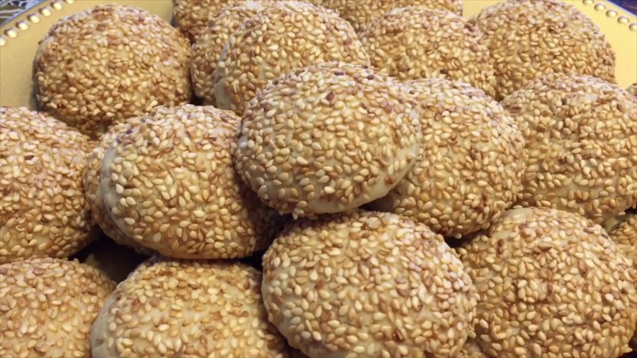 Only with a  Few Ingredients Sesame Cookies Recipe
