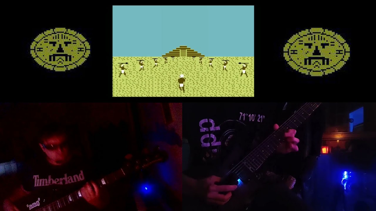 Aztec Challenge C64 - metal cover