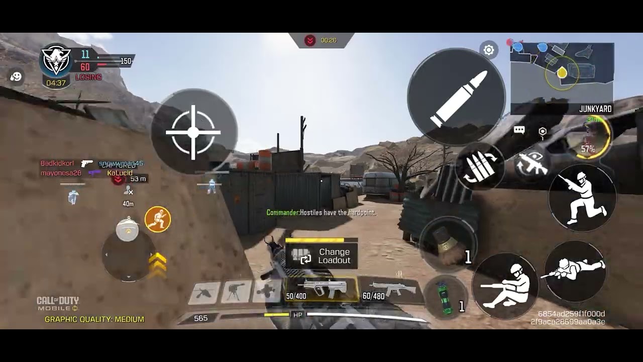 Call of Duty Mobile Ranked Hardpoint 