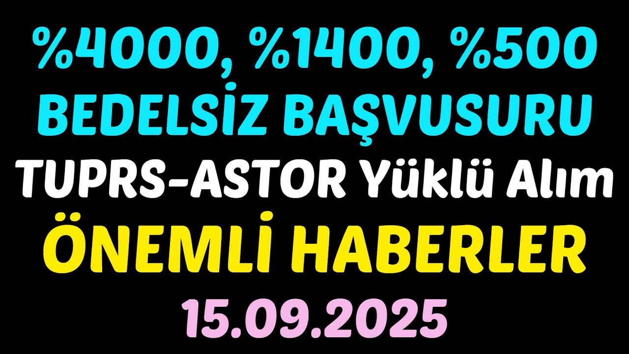%4000, %1400, %500 BEDELSİZ BAŞVUSURU, 