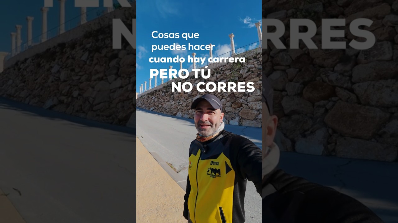 Cosas que puedes hacer cuando hay carrera pero ¡TÚ NO CORRES!