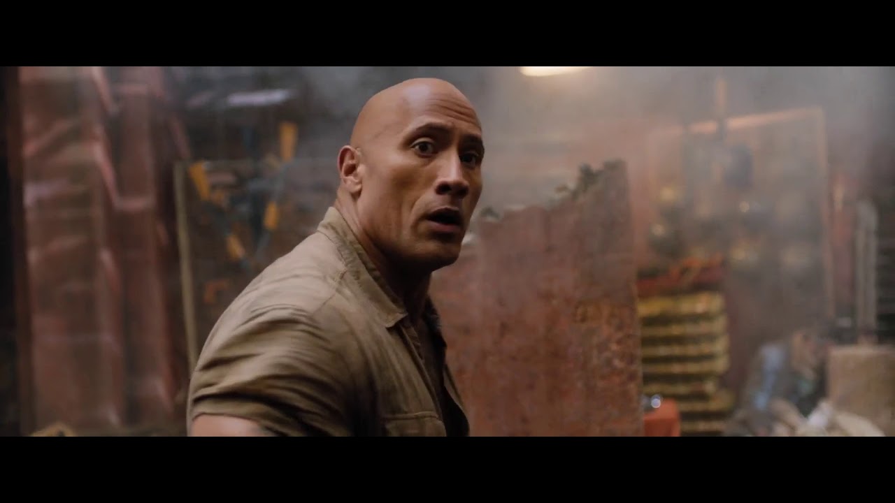 JUMANJI: welcome to jungle - Dr.  Bravestone's fight scene