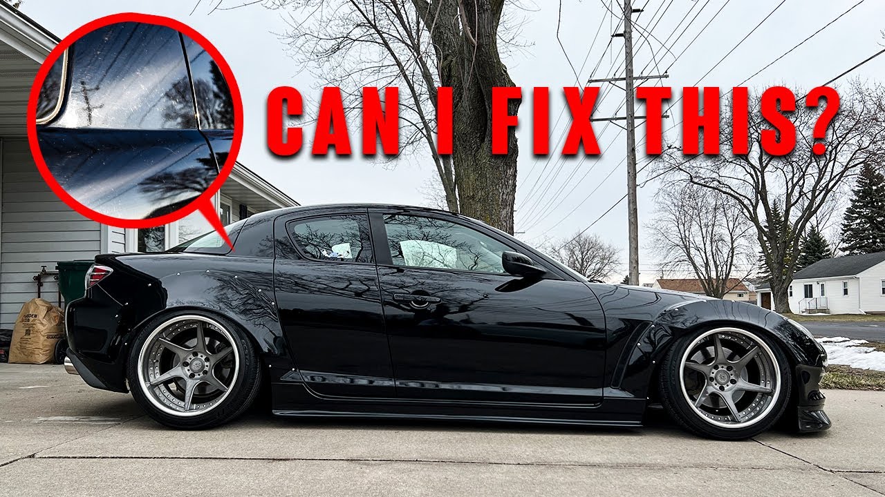 Reviving the 20 Year Old Paint on my Mazda RX-8