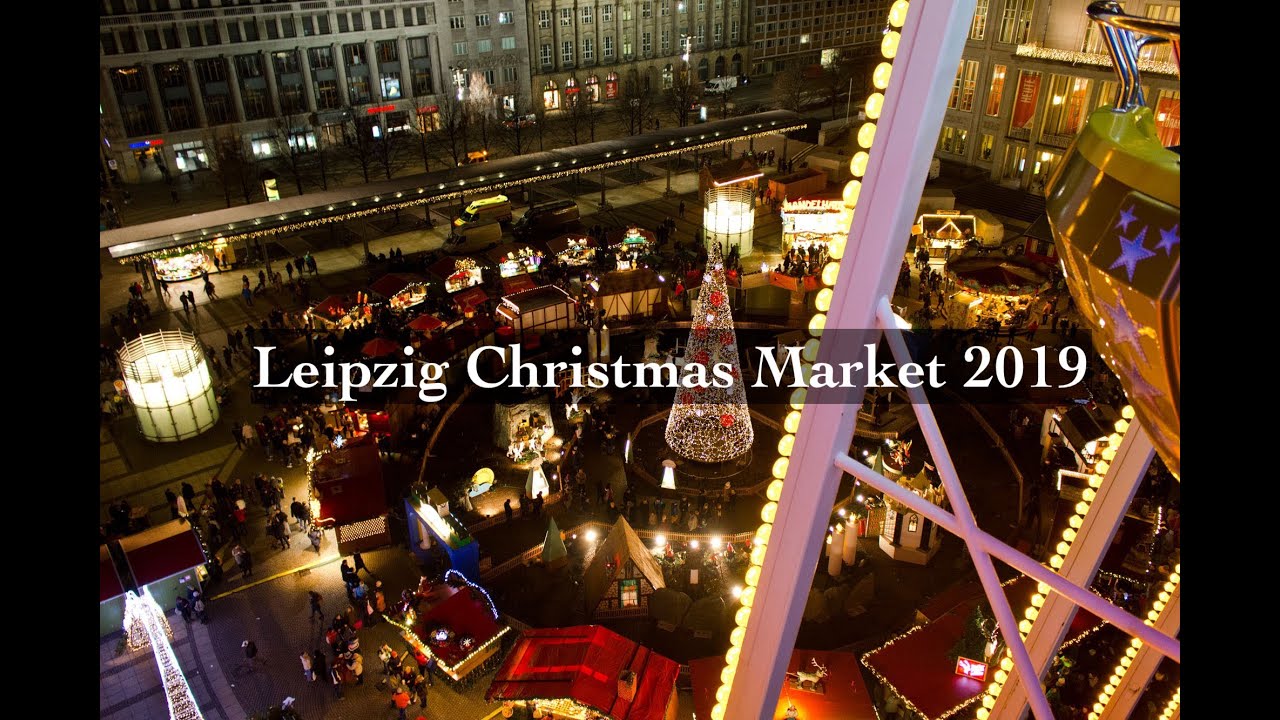 Leipzig, Germany Christmas Market | 2019 Walkthrough