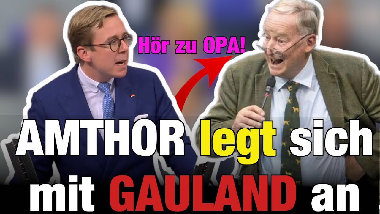 Amthor nimmt AfD-Antrag auseinander und legt sich mit GAULAND an