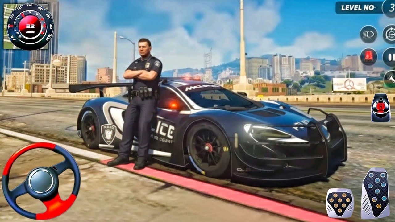 New Police Car Chase Simulator - Real Cop Cars Driving Simulator 2026 Part 50 - Android GamePlay