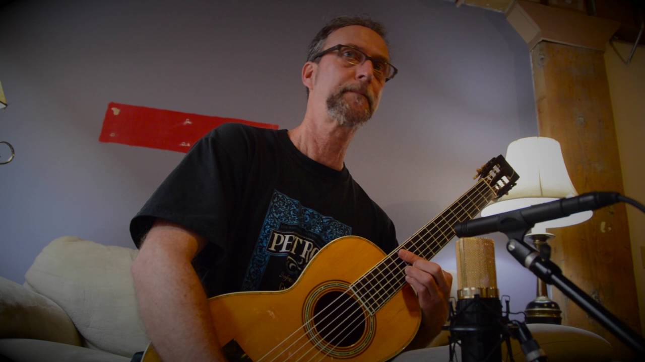 Vintage Martin Parlor Guitar 1859 - demo by Jerry Kosak