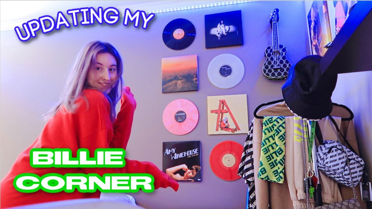 updating my BILLIE EILISH CORNER | Jennifer Kramp