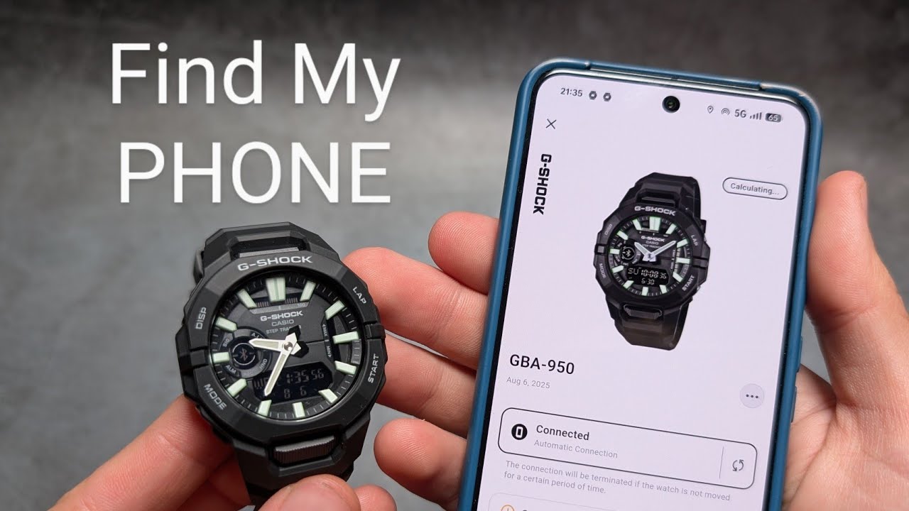 How to use G-Shock to find My Phone - Phone Finder Function on ANY Casio G-Shock Watch