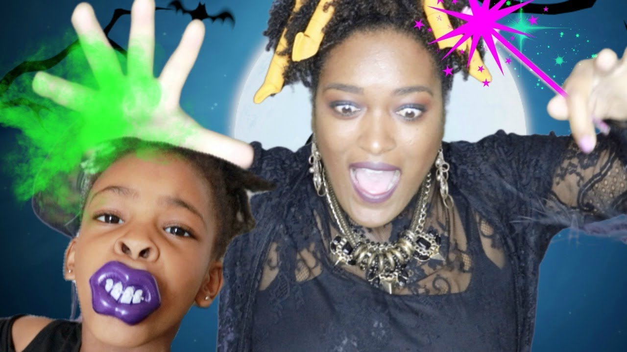 La Sorcière scolaire se met en colère ! HISTOIRE D'HALLOWEEN !