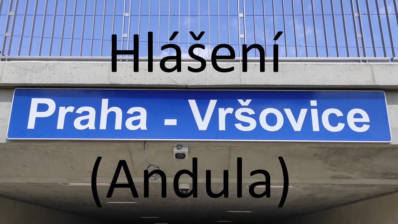 Hlášení (Andula) Praha-Vršovice