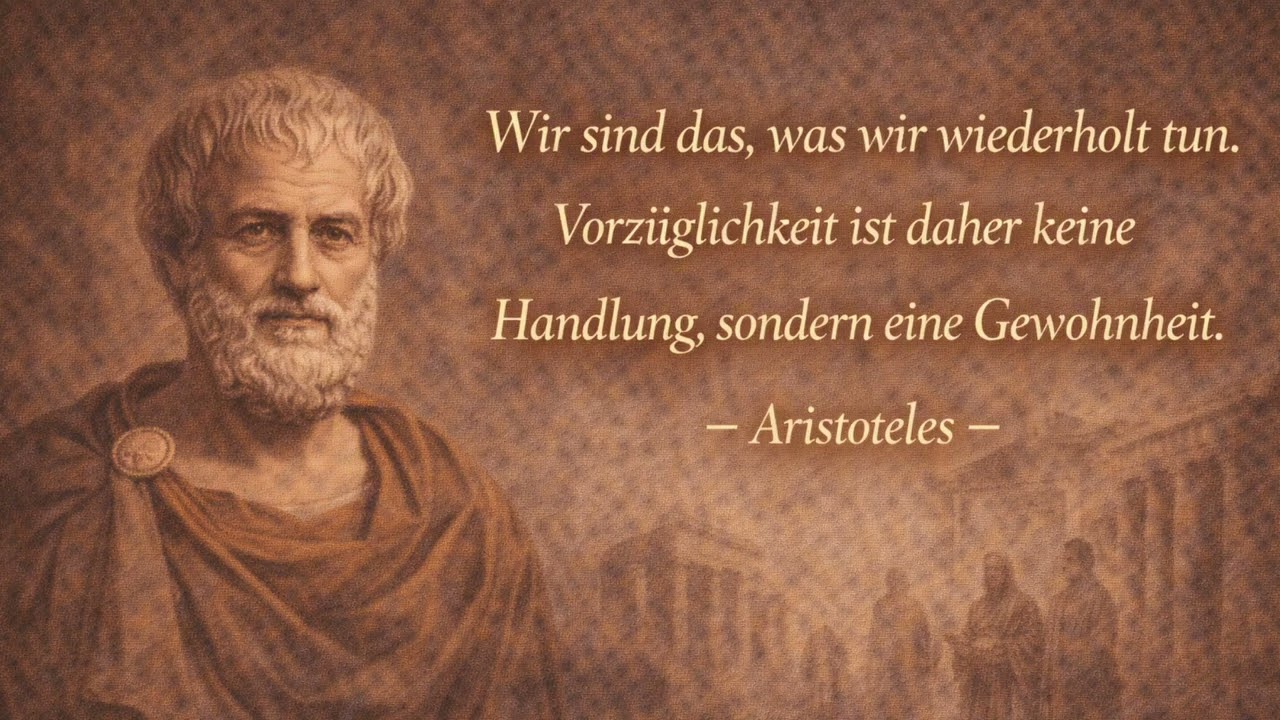Aristoteles erklärt | Tugend, Glück & die Kunst des guten Lebens | 