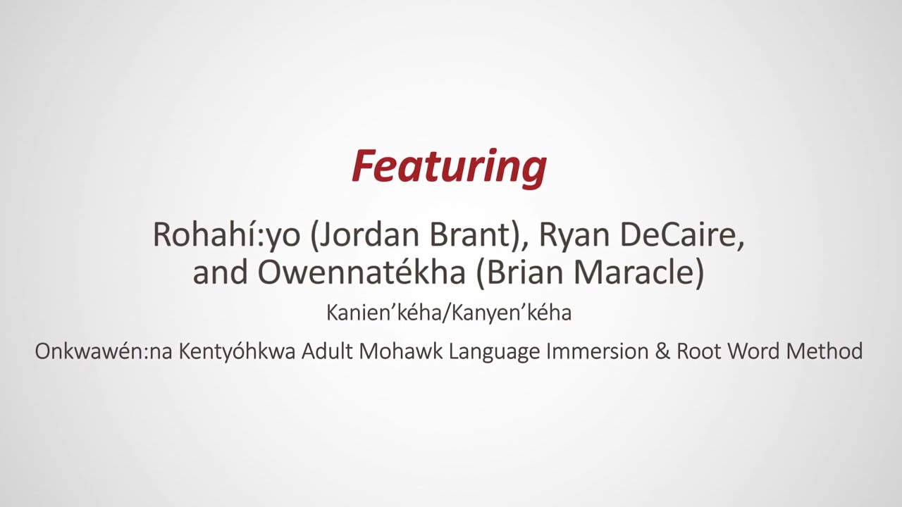 Gathering of Minds: Rohahiyo (Jordan Brant), Ryan DeCaire, & Owennatekha (Brian Maracle)