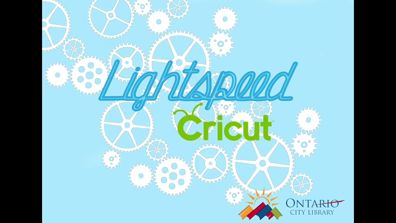 Lightspeed: Using Cricut Design Space - Vinyl Sticker