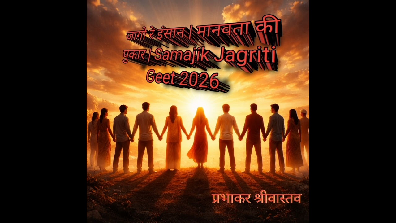 जागो रे इंसान | मानवता की पुकार | Samajik Jagriti Geet 2026