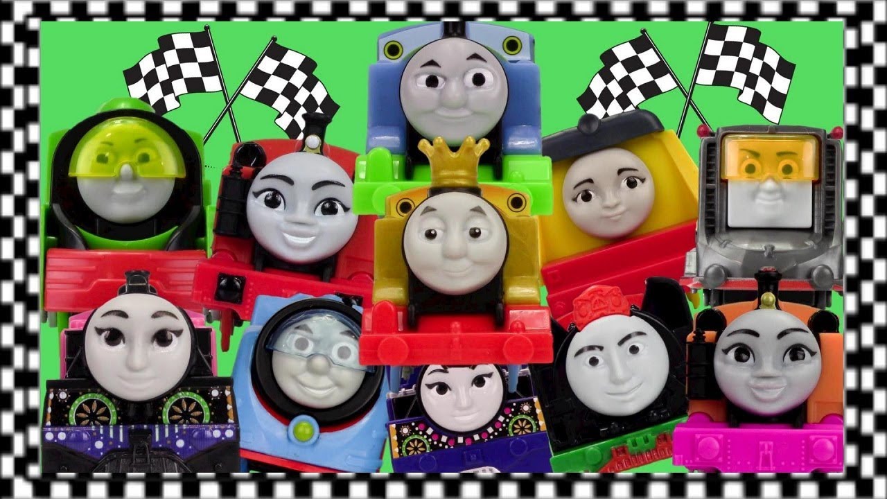 DEMOLITION DERBY COMPILATION|THOMAS AND FRIENDS TRACKMASTER Last Engine Standing