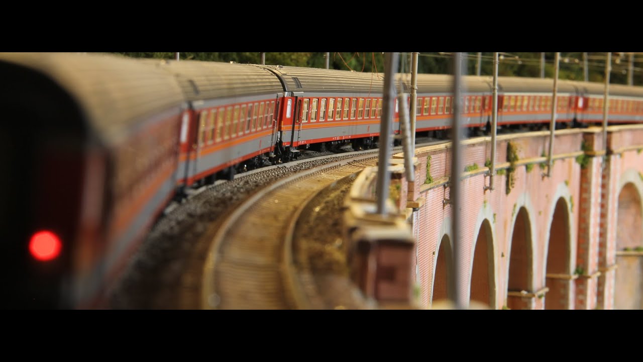 Plastico ferroviario del Mastodonte dei Giovi