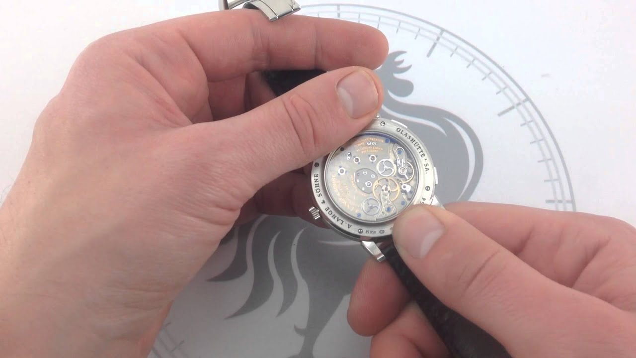 A. Lange & Sohne Lange 1 Time Zone 116.025 Luxury Watch Review