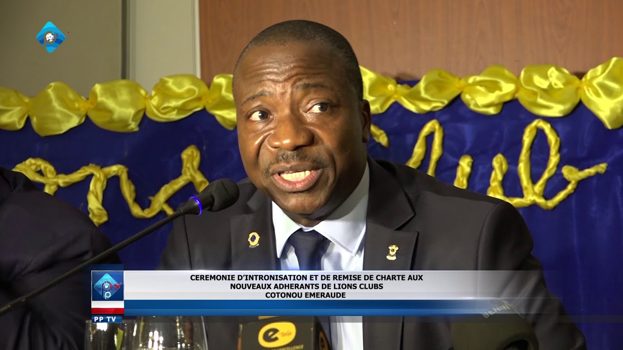 CÉRÉMONIE D'INTRONISATION LIONS CLUB COTONOU EMERAUDE