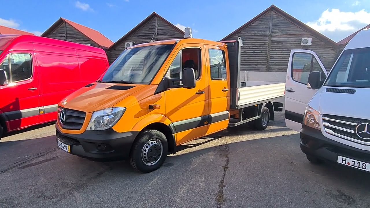 Идеальный Грузпас 2018 Mercedes Sprinter 3,0 дизель 190л.с. Продажа 35000$. Винница.