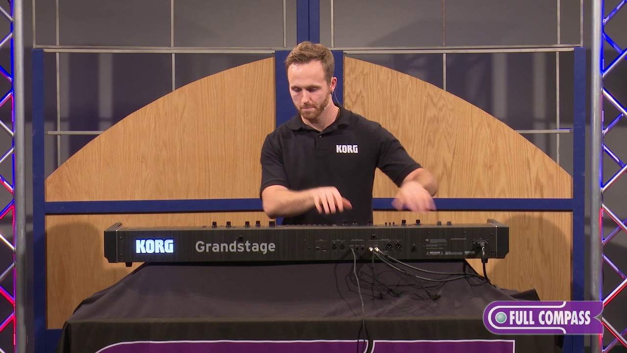 KORG Grandstage Digital Stage Piano Demo | Full Compass