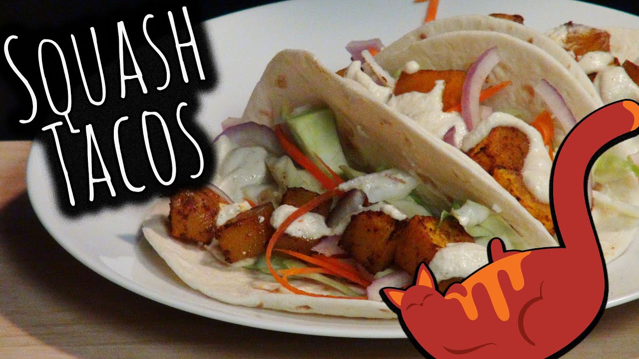 SQUACOS! | Butternut Squash Tacos | Easy Vegan Recipe