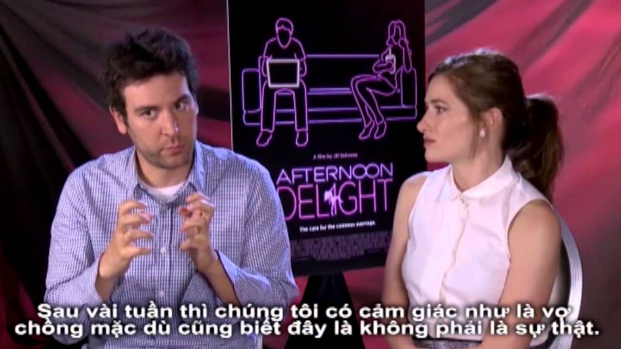 AFTERNOON DELIGHT interview: with Josh Radnor & Kathryn Hahn
