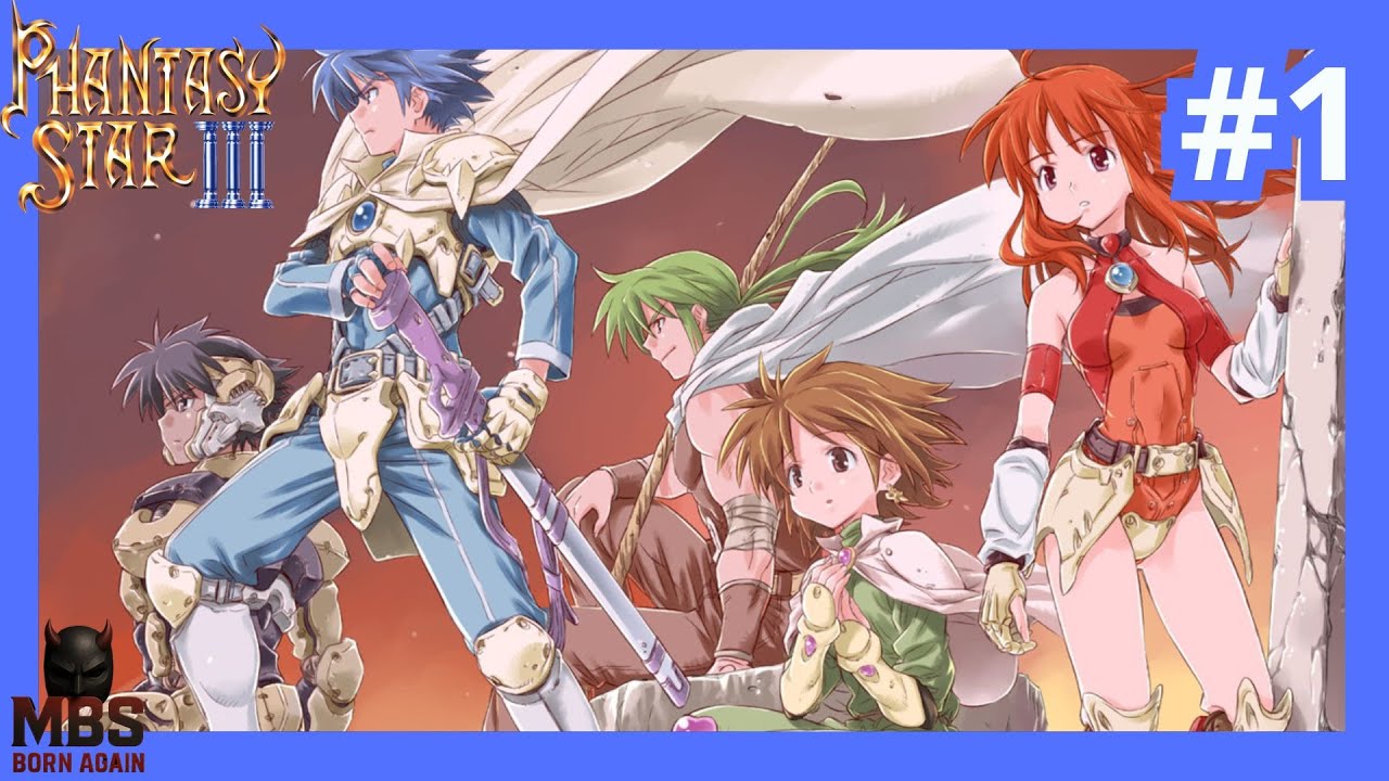 PHANTASY STAR 3  GENERATIONS OF DOOM # 1 