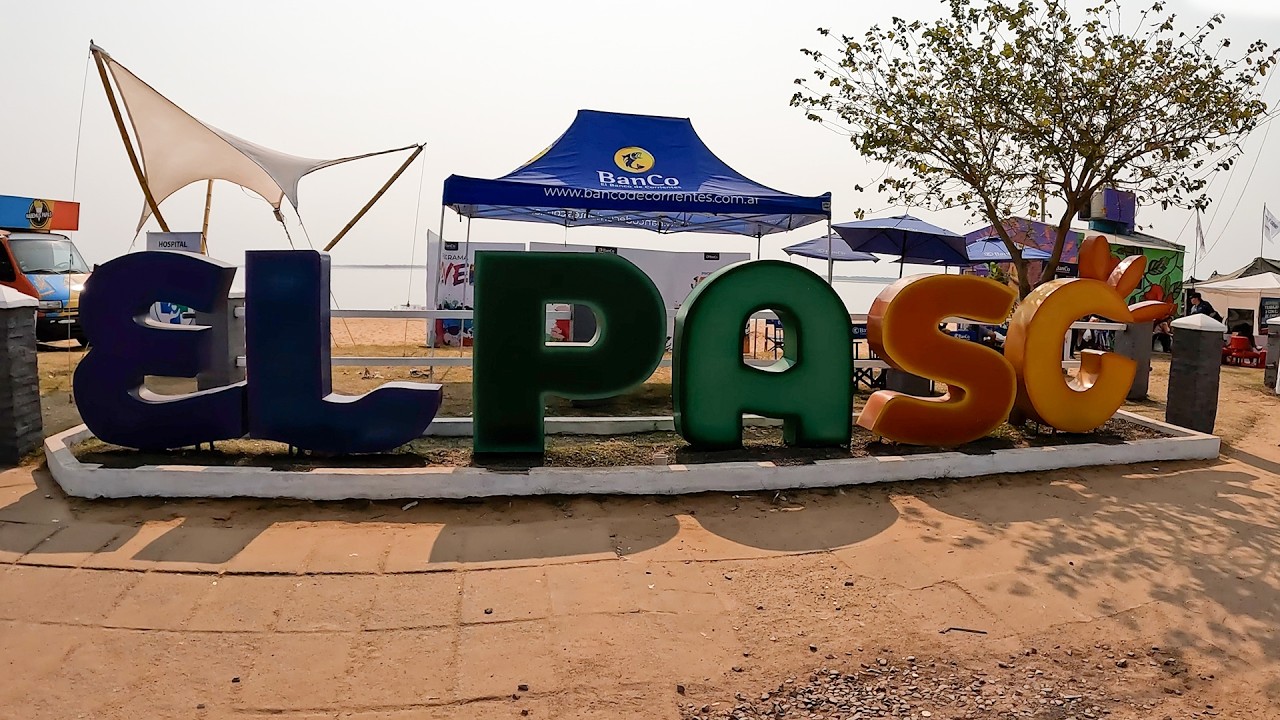 Visito Paso De La Patria en Corrientes y recorro la Fiesta del Dorado el día del cierre.