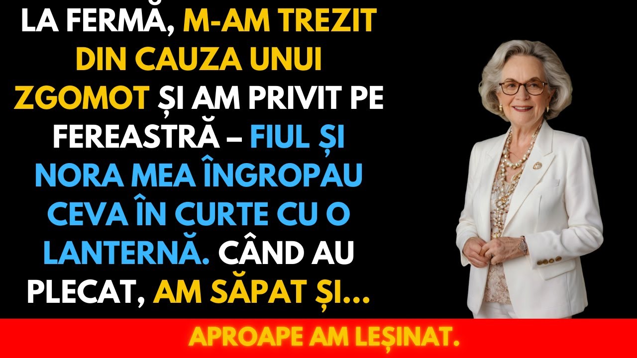 La 3 dimineața am prins pe fiul meu îngropând ceva în curte… Când am săpat, aproape am leșinat!