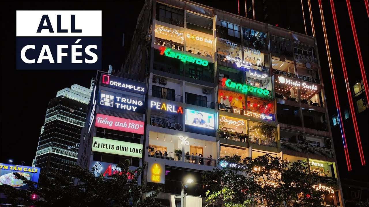 THE CAFE APARTMENTS - Exploring Saigon's famous caf&eacute; apartment building