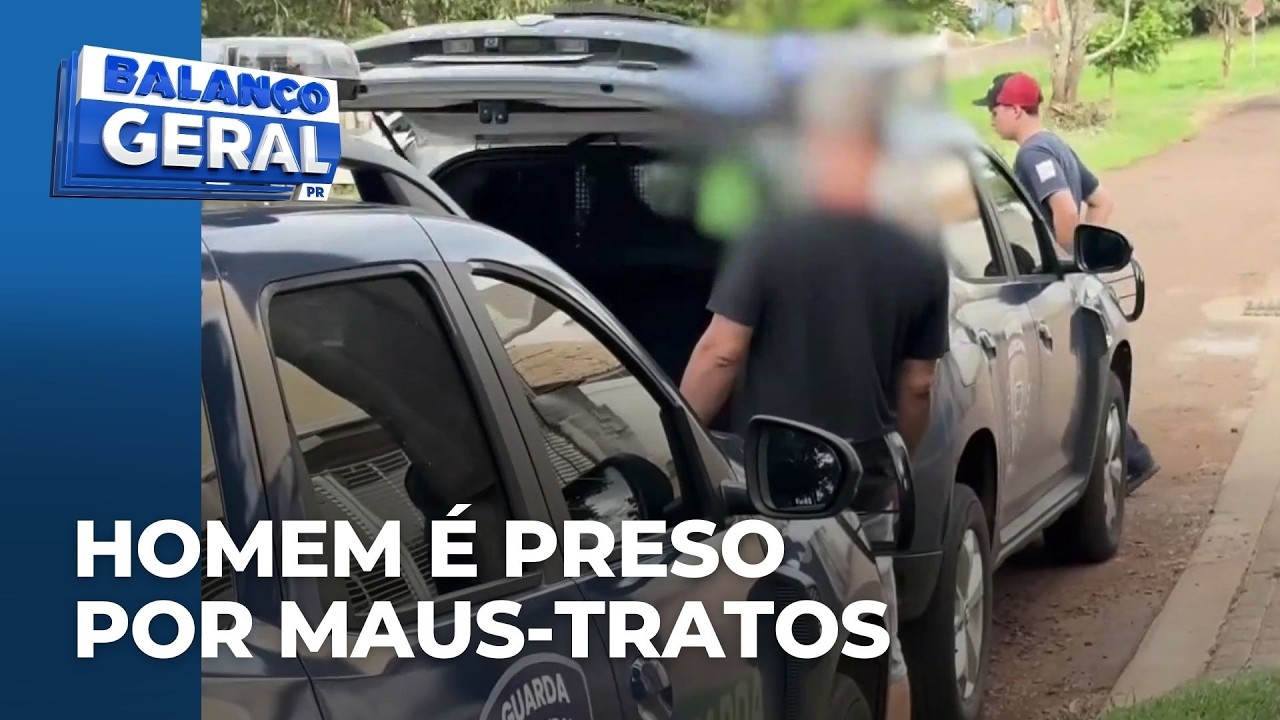 Filha denuncia pai por maus-tratos contra cachorro, no bairro Santa Felicidade, em Cascavel