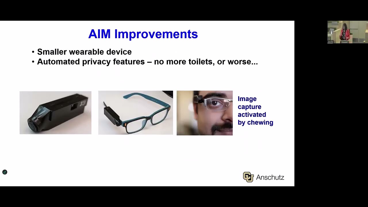 A Wearable Camera to Measure Dietary Intake
