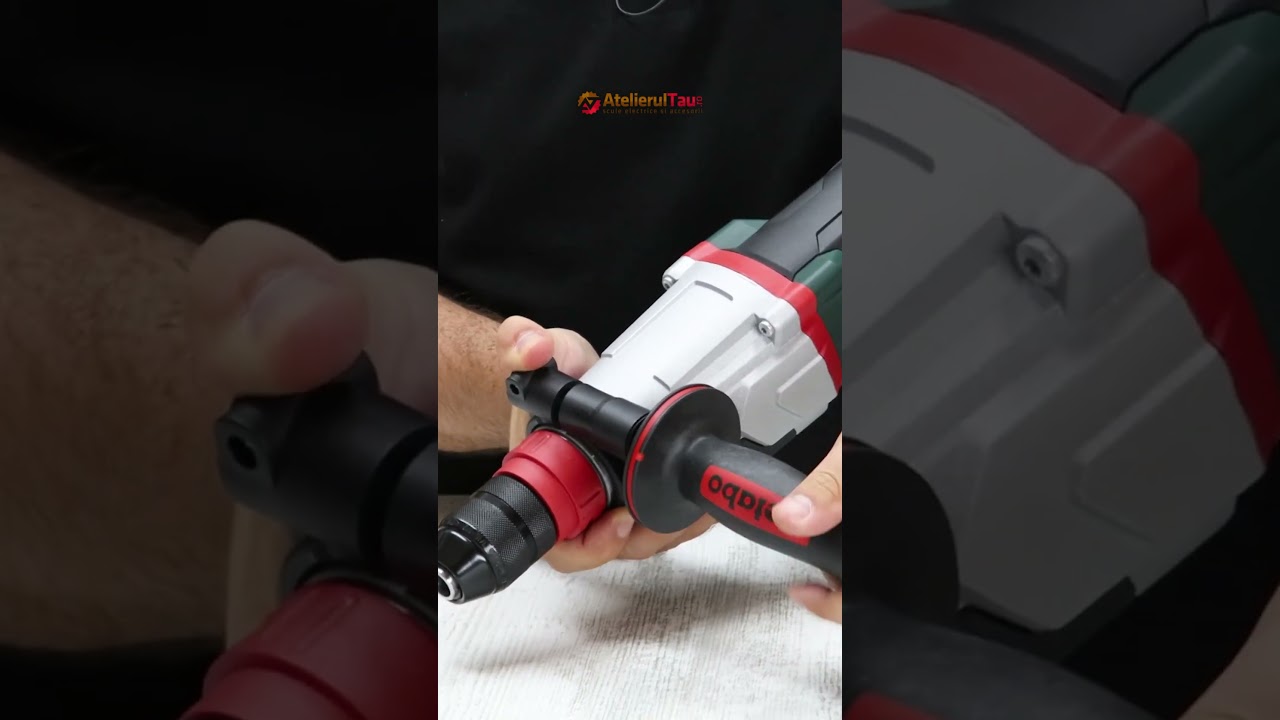 Cum se monteaza manerul lateral 360 la UHEV 2860-2 Quick? #atelierultauro  #fyp  #shorts  #tools