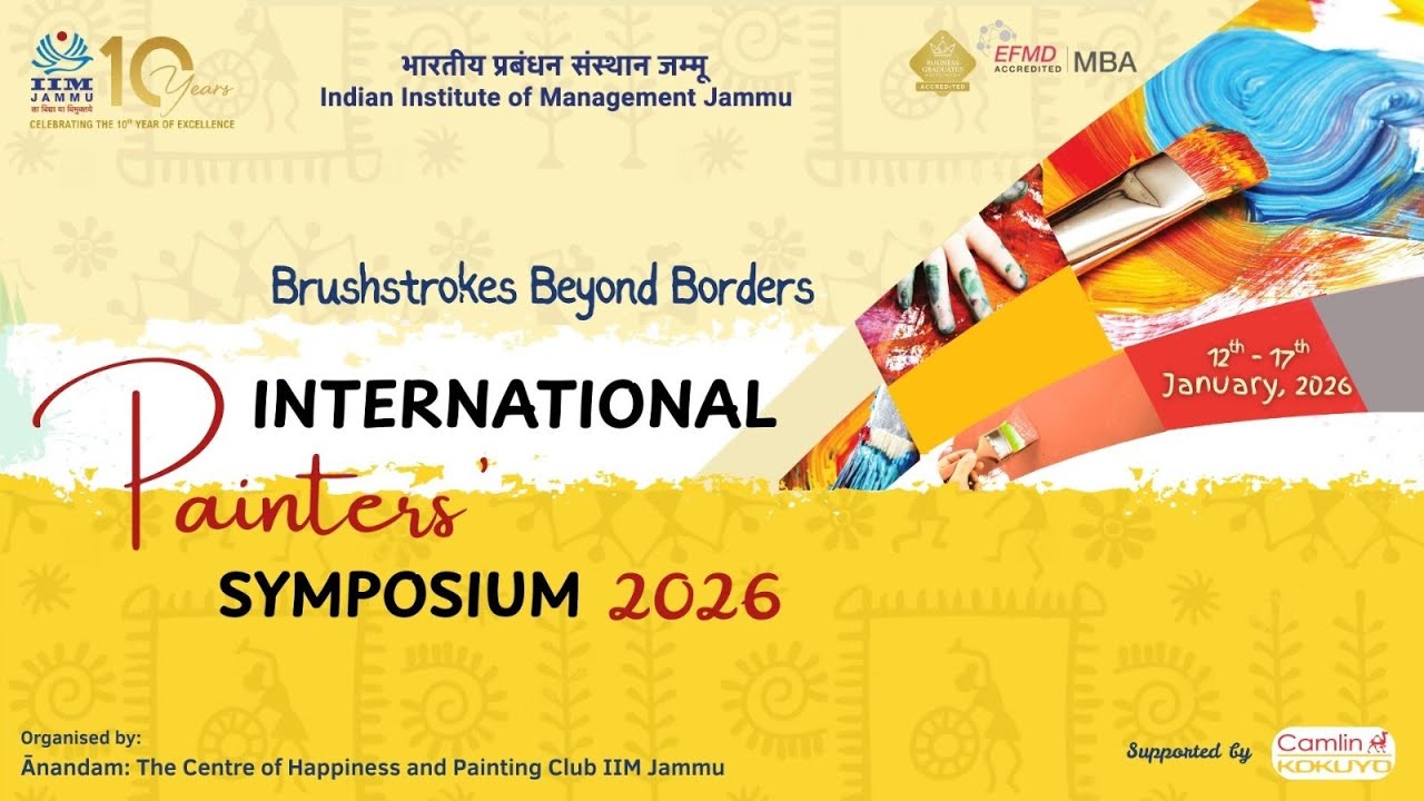 International Painting Symposium 2026 | IIM Jammu