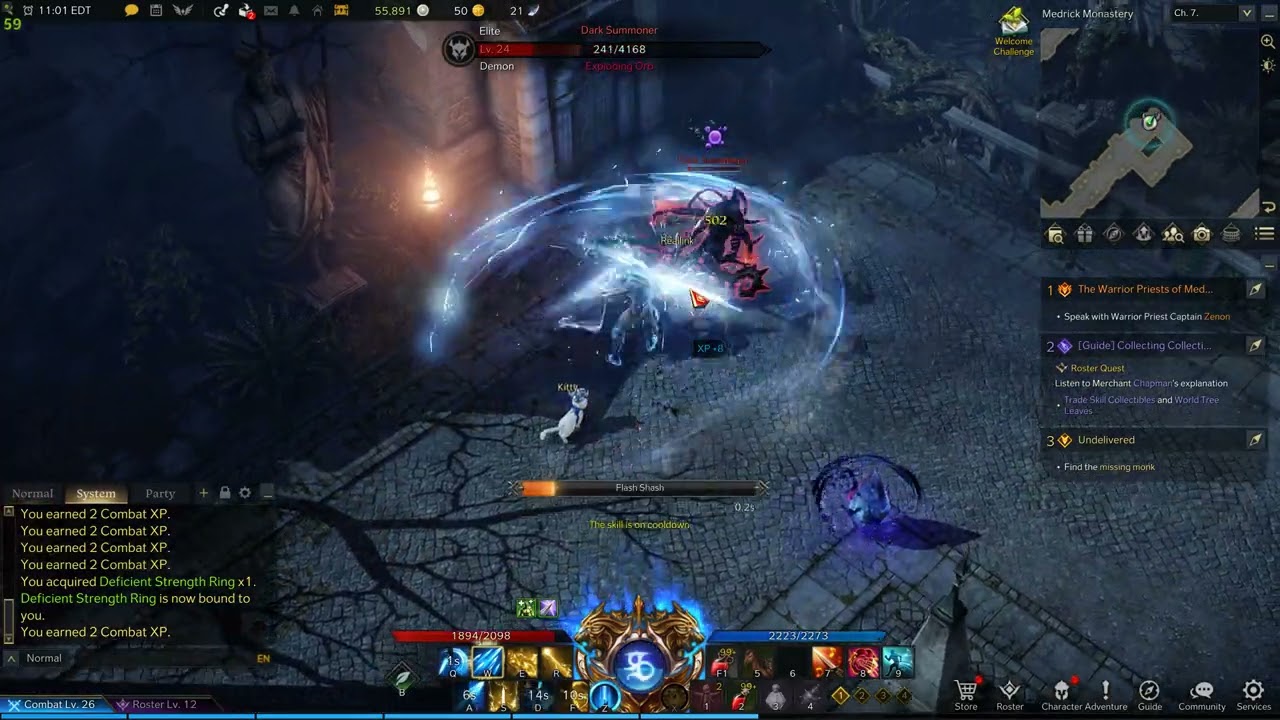 Lost Ark 71 - Elite Dark Summoner Combat
