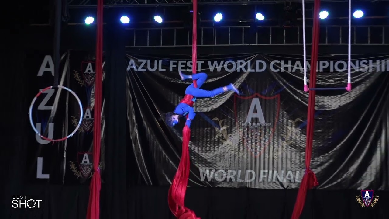 Azul Fest World Championship - Finales Mundiales de Artes Aereas - Julia Suarez #aerialsilks