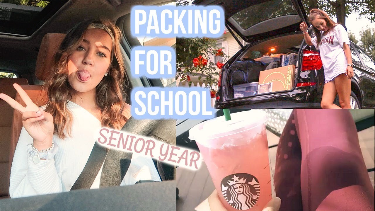 Packing for BOARDING SCHOOL (senior year @ cushing academy)