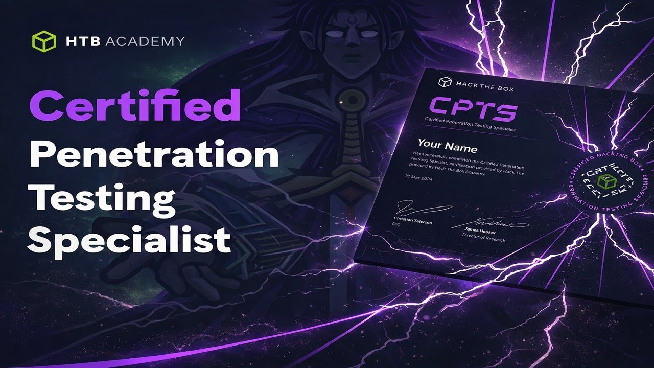 How to Think Like a Pentester (CPTS Edition) | CPTS رحلة التحضير لشهادة