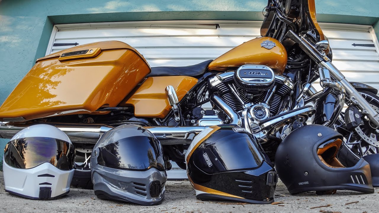 ТОП-3 шлема Harley Rider в 2024 году!!