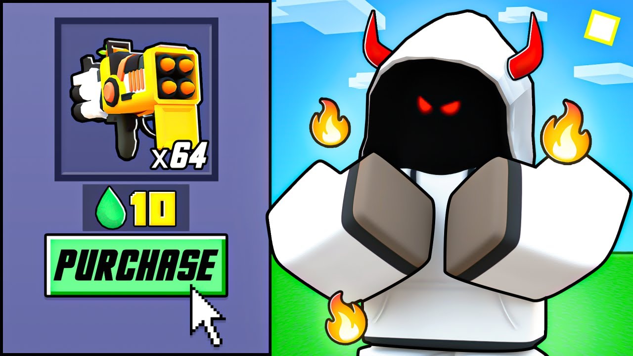 Roblox Bedwars, But You Can BUY Anything..