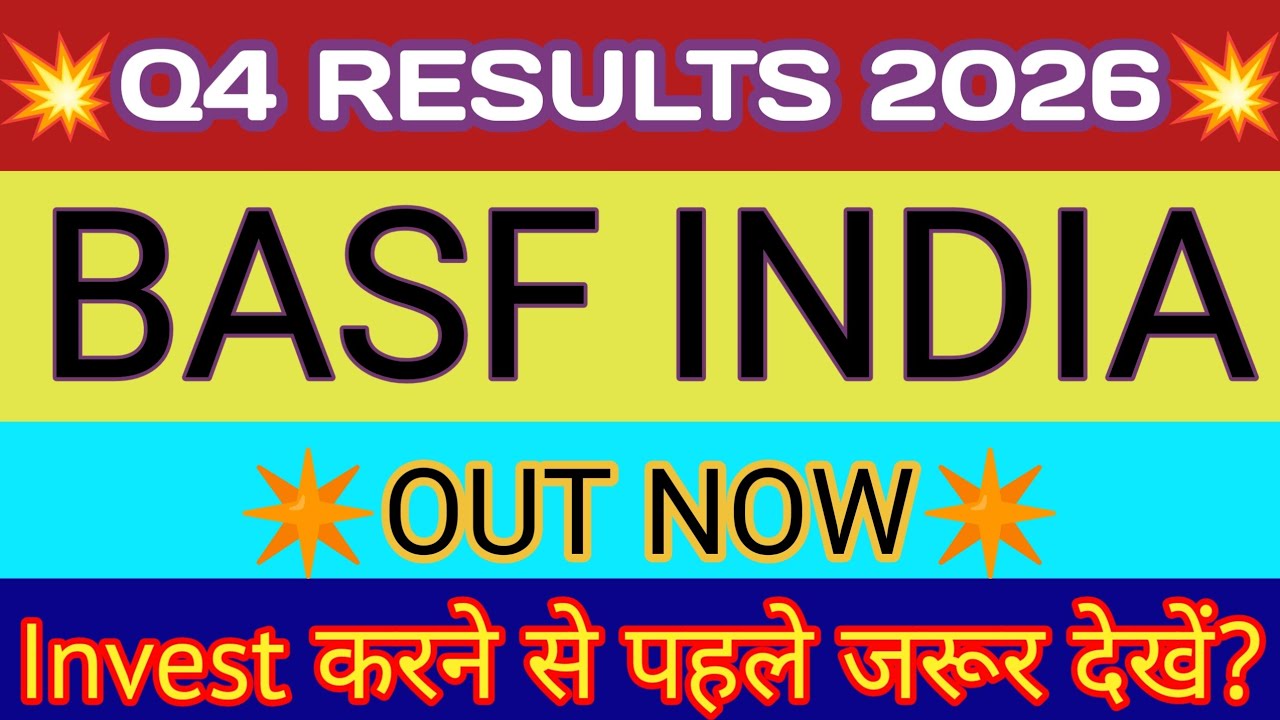 BASF India Q4 Results 2026 🔴 BASF Results 🔴 BASF India Share Latest News 🔴 BASF Share Analysis