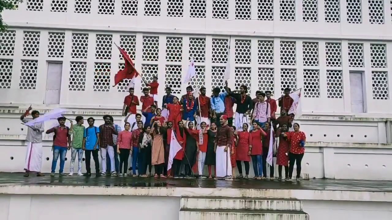 SFI Slogans in Malayalam (Aquinas College, Kerala)