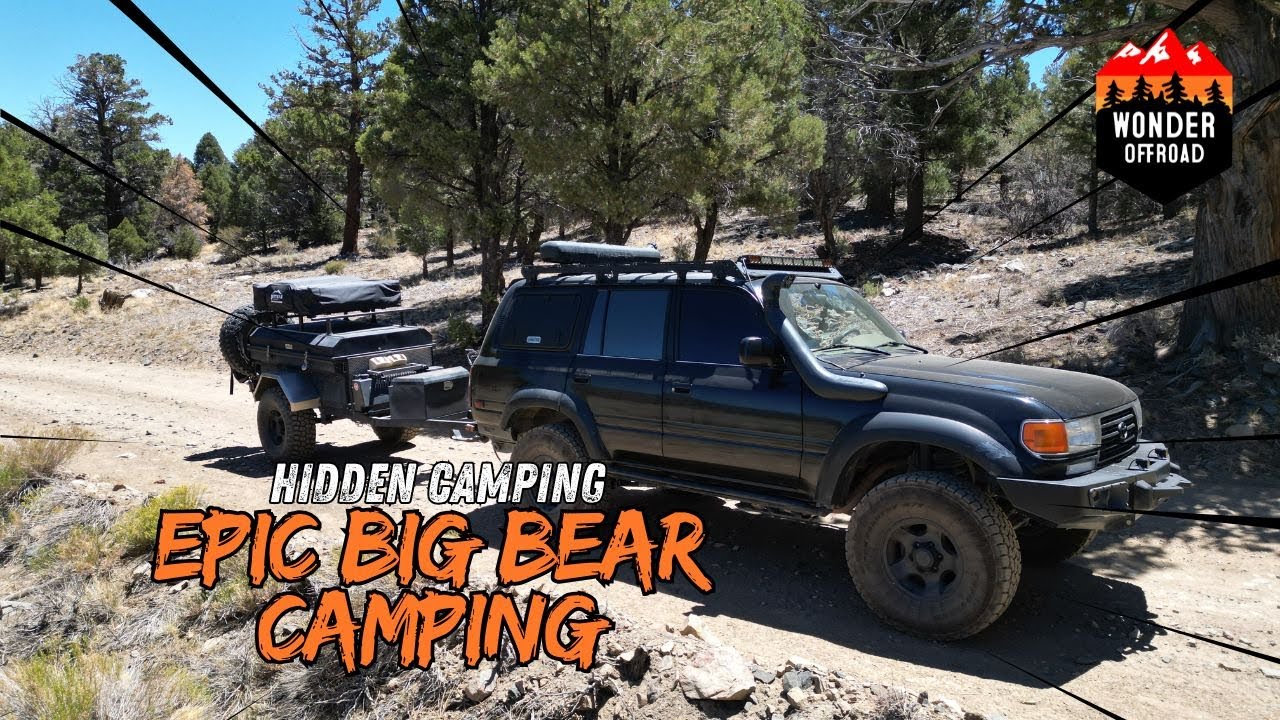 Is This the MOST EPIC Big Bear Camping Spot for New Overlanders?