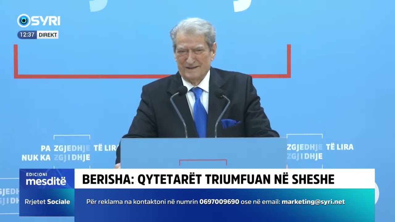 Berisha: Ramaduro pa makthe natën, sot sulmoi të rinjtë protestues si diktatori i fundit komunist