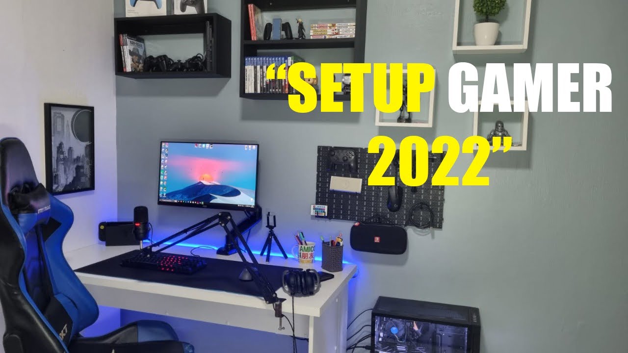 MEU SETUP GAMER 2022 - BIUZ